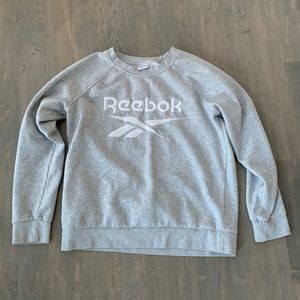 Reebok Classic Grey & White Crewneck